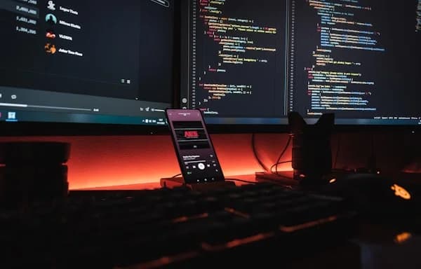 Code on Monitor